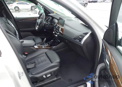 2020 BMW X3 xDrive30I from USA, damaged, VIN 5UXTY5C05L9B55188